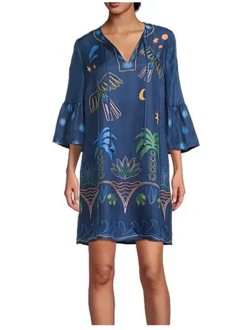 Jade by Johnny Was Loraine Mini Shift Dress
